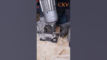 Máy Cắt Thép V và Đột Lỗ V7 Cầm Tay Tiện Lợi