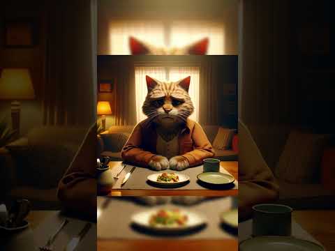 Little painter cat #cat #cute #ai