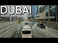 Dubai climate change heavy rain 9am bus ride silicon oasis to al karama bus stn 41624 4ku.