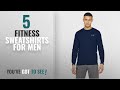 Top 10 Fitness Sweatshirts For Men [2018]: Under Armour Men's Rival Solid Fitted Crew Warm-Up Top,