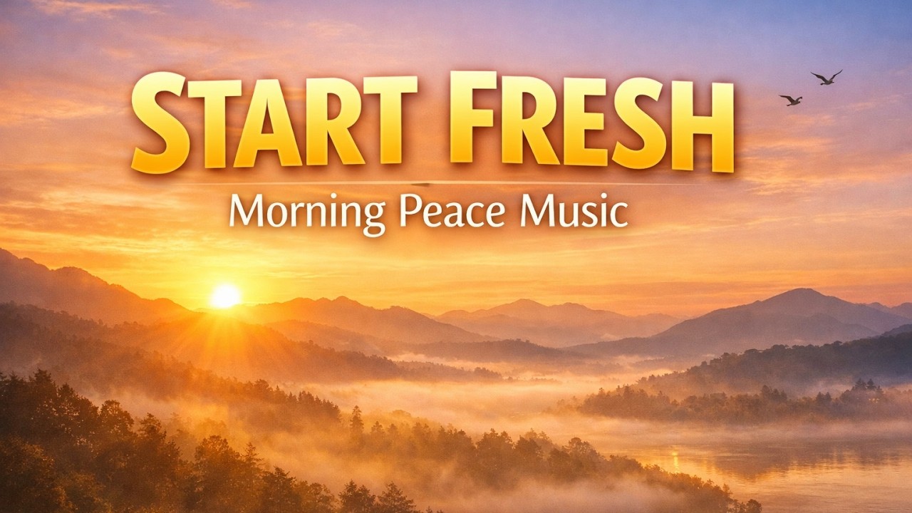 Good Morning Peace ☀️ Relaxing Morning Music for Positive Energy & Stress Relief
