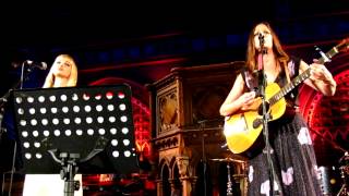 The Pierces sing &quot;I Put Your Records On&quot; at The Union Chapel, London 26th June 2012