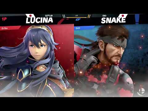 【スマブラSP】ABC#34＿LF＿古戸らき（ルキナ） vs DIO（スネーク）