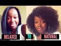 Tips on Transitioning from Relaxed to NATURAL HAIR!