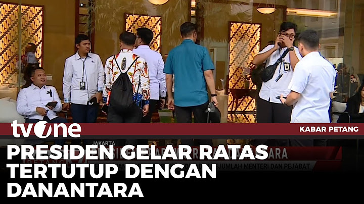 Presiden Prabowo Ratas Danantara | Kabar Petang tvOne