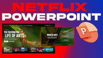 Netflix Inspired PowerPoint 🐜 | Cinematic Presentation Design Tutorial