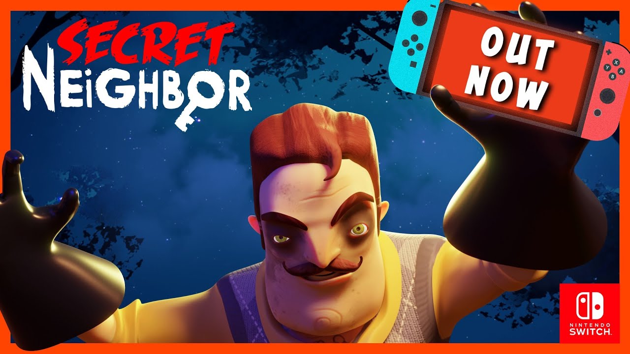 Today's the day! 🥳 Secret Neighbor is now available on #NintendoSwitch!  🛠️ Play on-the-go with iOS & PlayStation crossplay 🎁 All first…
