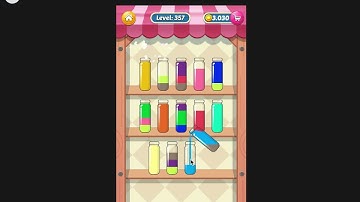 Water Sort Puzzle I Level 357 I  Facebook I SOLVED