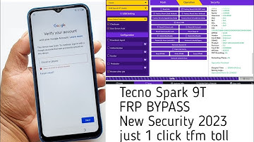 Tecno Spark 9T Frp Bypass Android 12 Tecno KH6 Google Lock Bypass tfm toll  New Update 2023