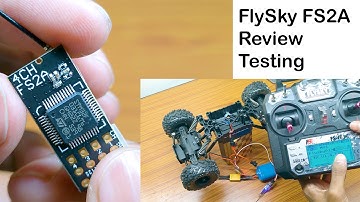 RC Car Receiver FlySky FS2A - Review, Testing