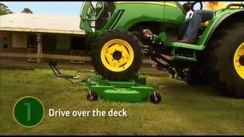 Cross Implement John Deere AutoConnect Mower Deck