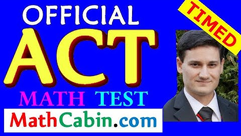 🕟Timed ACT Math Strategies That WORK ! ! ! ! !