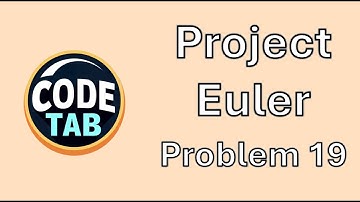 Project Euler #19 - Counting Sundays | Solving with Python
