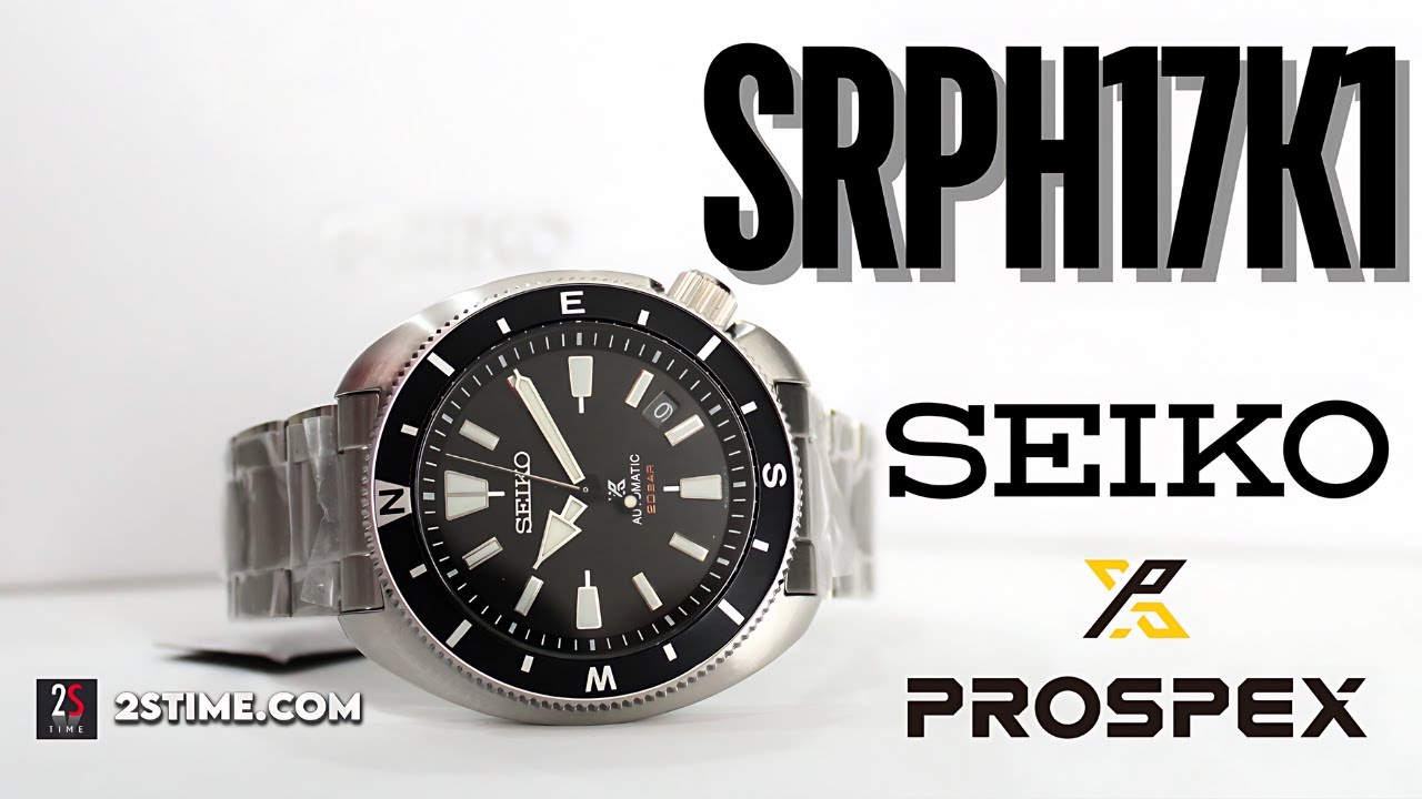 SEIKO Prospex SRPH17K1 TORTOISE Automatic Diver Watch 200m - YouTube