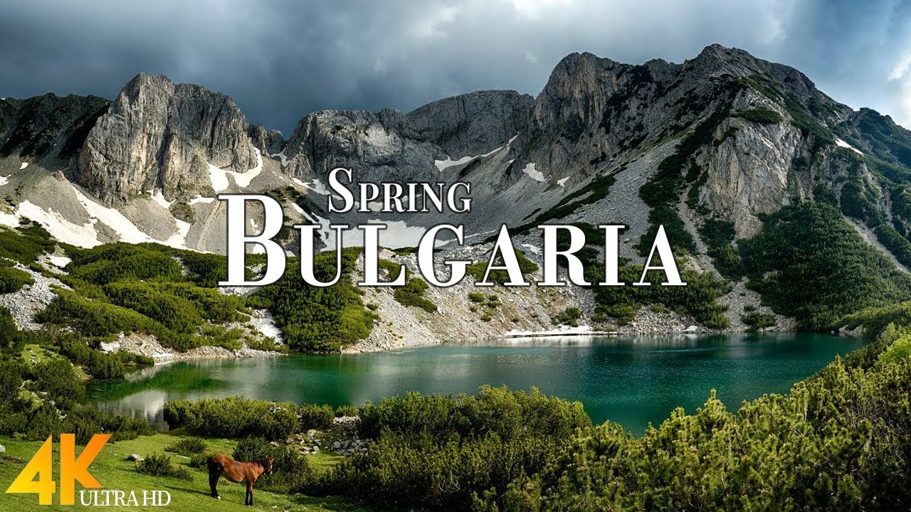 Spring Bulgaria 4K Ultra HD • Stunning Footage Bulgaria, Scenic Relaxation Film with Calming Music.