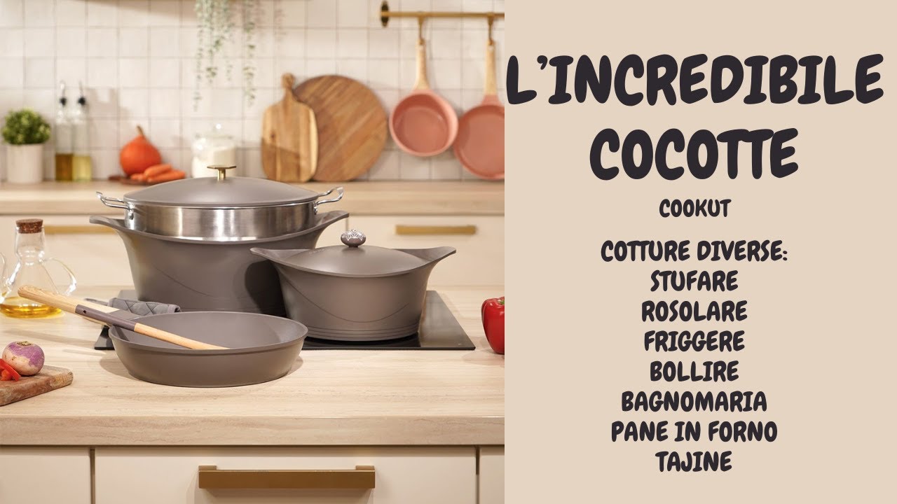 L'INCREDIBILE COCOTTE DI COOKUT: 9 TIPI DI COTTURA, 1000 RICETTE ...