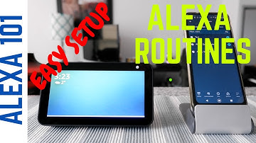 How to set up Alexa Routines | How to Create Alexa Routines