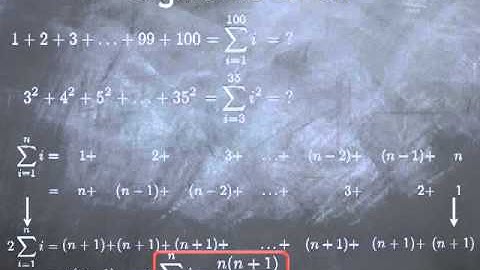 M11-1: preliminaries: Sums