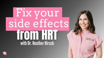 Three common side effects after starting on hormone replacement therapy and how to fix them