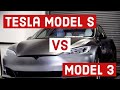 Tesla Model 3 Performance vs Tesla Model S 75D, M3P vs MS