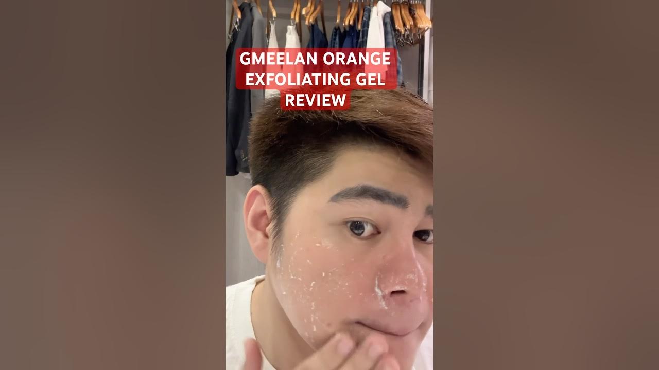 GMEELAN Orange Exfoliating Gel product review. Honest review para mas credible sa social media