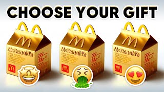 🎁 Choose Your Gift...! Lunchbox Edition 🍔🍕🍦 How Lucky Are You? 🎁 Quiz Dino