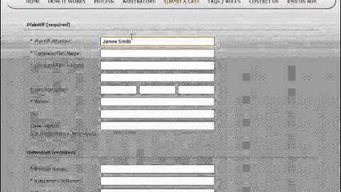 The Virtual Arbitrator Demonstration By Amicus Mediation & Arbitration Group