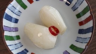 らっきょうの漬け方（土付き・塩漬け・甘酢漬け） - How to make Sweet Picked Scallions