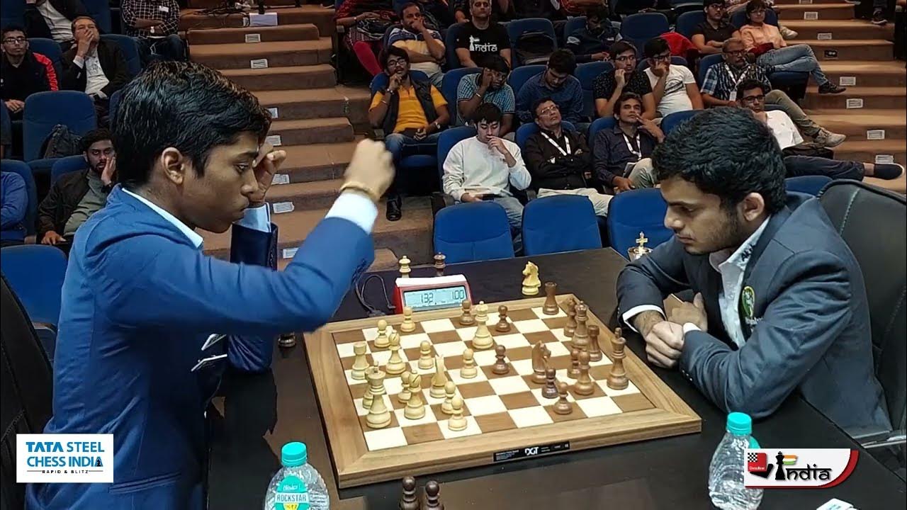 R Praggnanandhaa finishes third at Tata Steel Chess India