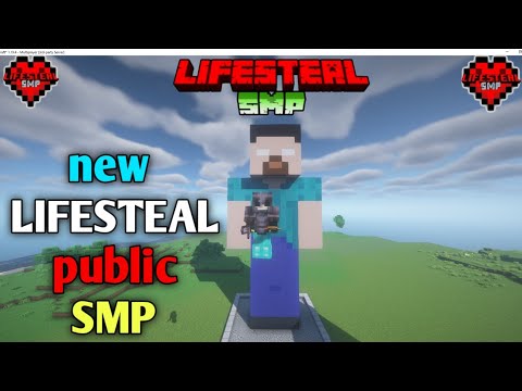 NEW LIFESTEAL , PVP , PARKOUR SERVER FOR MINECRAFT | PE + JAVA | JOIN ...