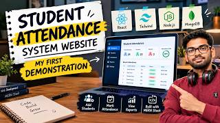 My First MERN Stack Project 🚀 | Student Attendance Management System | Minor Project