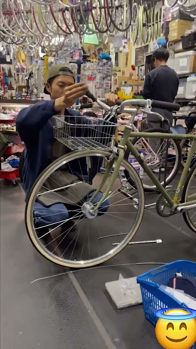 Japan city bike FuJi #bicycle #roadcyclinglife #cycling #citybike