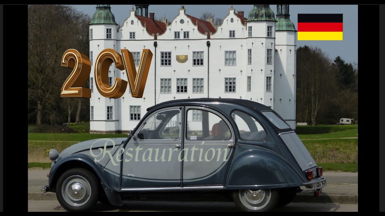 Citroen 2CV (Ente)  Restauration Zusammenfassung