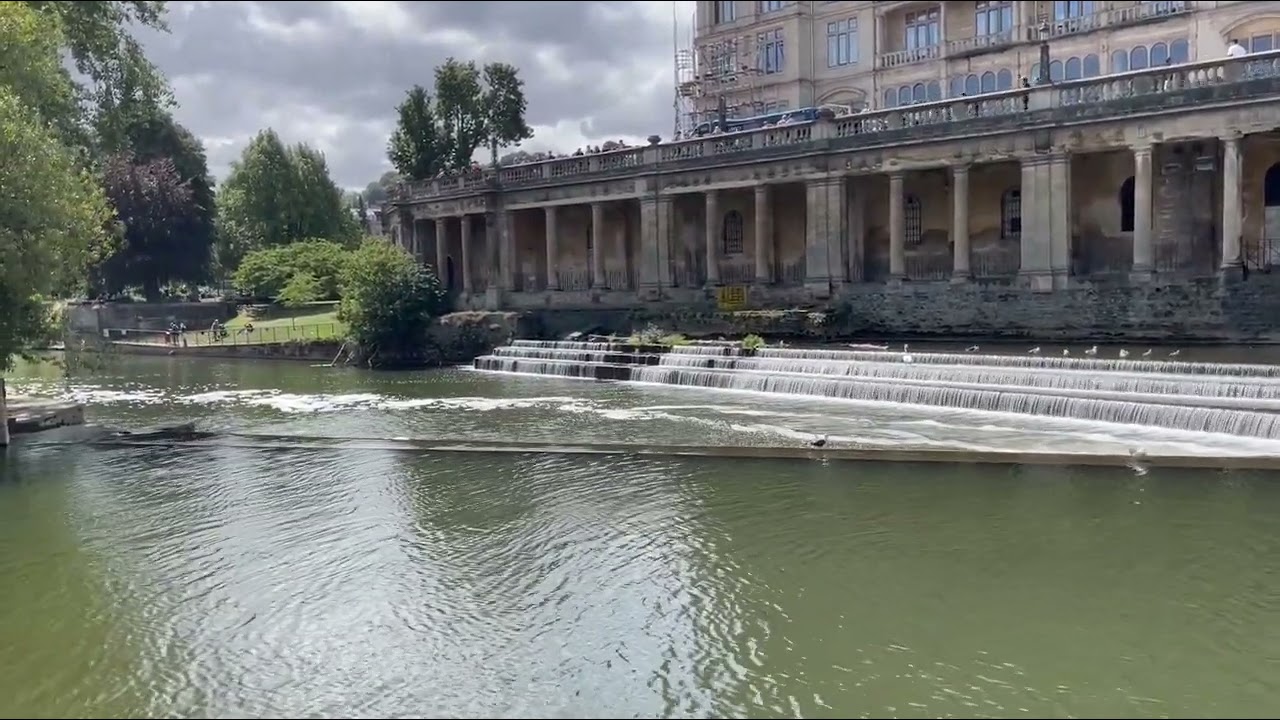 050825 Exploring Bath’s Iconic Views | Pulteney Weir & Bridge (England) 英國巴斯旅遊必去景點✨輕鬆放空無壓力零焦慮