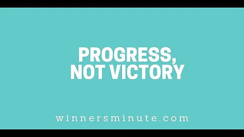 Progress, Not Victory // The Winner's Minute With Mac Hammond