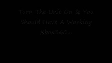 FAST FIX E74 ERROR  FAST REPAIR WITHOUT OPENING THE XBOX360 CASE IN HD