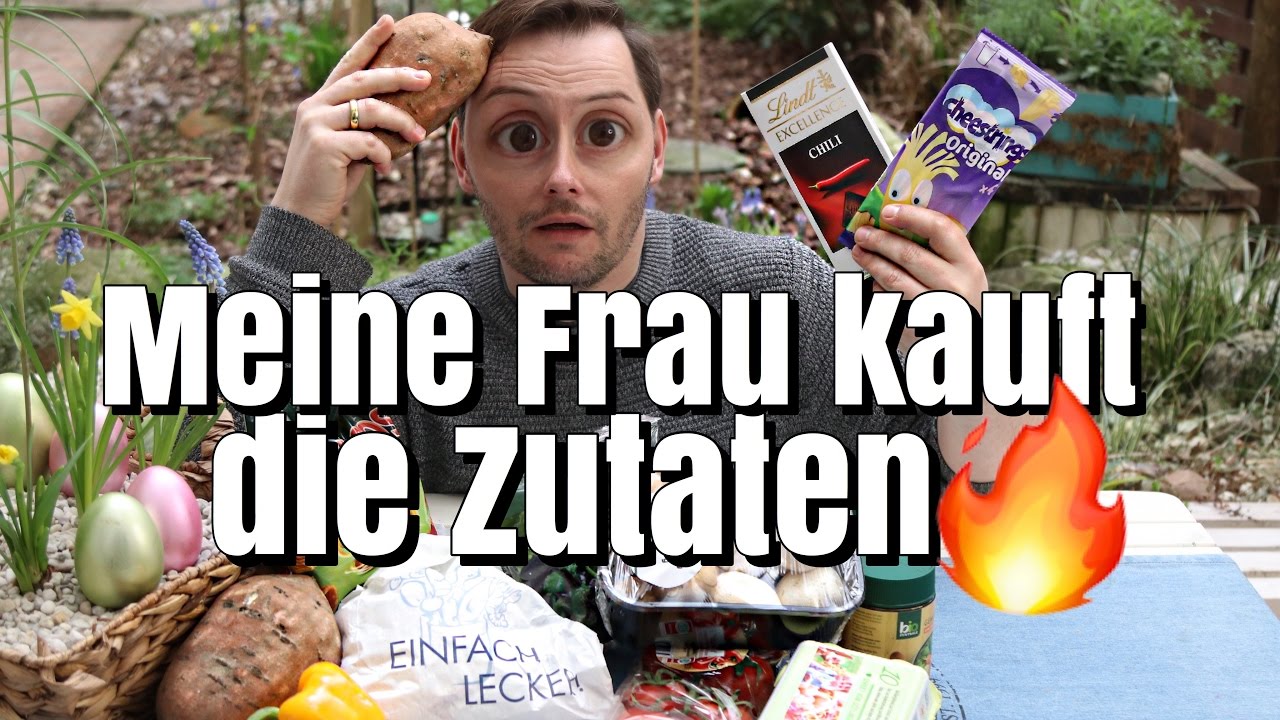 MEINE FRAU KAUFT DIE ZUTATEN | MYSTERY REZEPT | Florian Mennen
