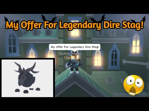 Dire Stag Worth - Adopt me Trading Value