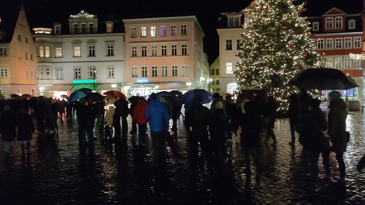 Christmas In Coburg 2022 Corona-Spaziergang In Coburg Am 3. Januar 2022 - Youtube
