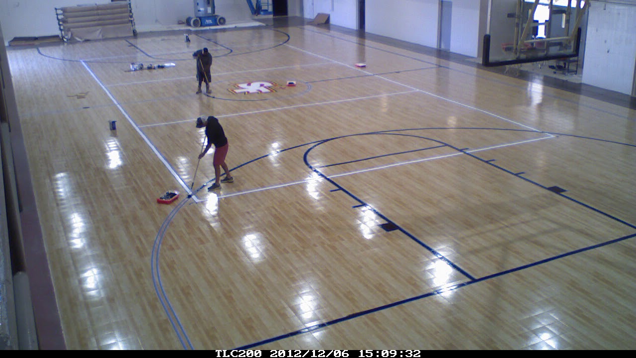 Sport Court Painting Time Lapse YouTube