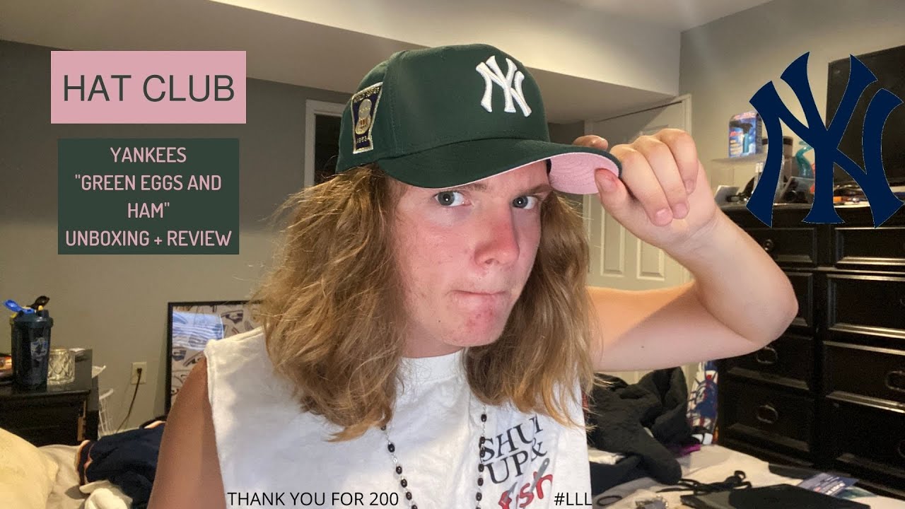 green eggs and ham yankee hat