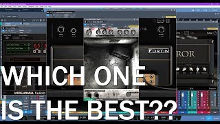 HIGH-GAIN METAL VST AMP COMPARISON | IR TWO NOTES WALL OF SOUND | PT4