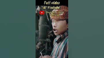 LAGU PARA WALI! LIR ILIR - AZZAM NUR MUKJIZAT #sholawatviral #shorts #viral