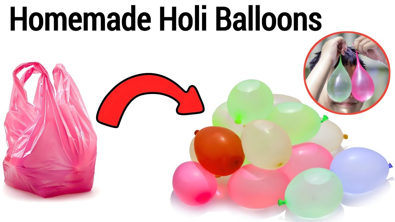 holi water balloons