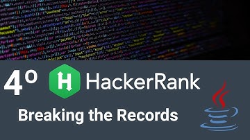 | 💻 Resolviendo Ejercicios de Java ☕ en HACKERRANK| #4 Breaking the Records |