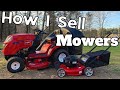 This is how i sell tractors and lawn mowers on facebook marketplace toro lx 426 tractor  mtd mower