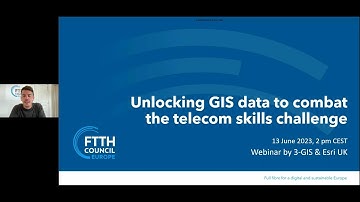 [WEBINAR] Unlocking GIS data to combat the telecom skills challenge
