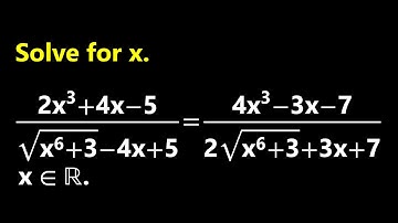 A Nice Fractional Equation | Using A Simpler Approach.
