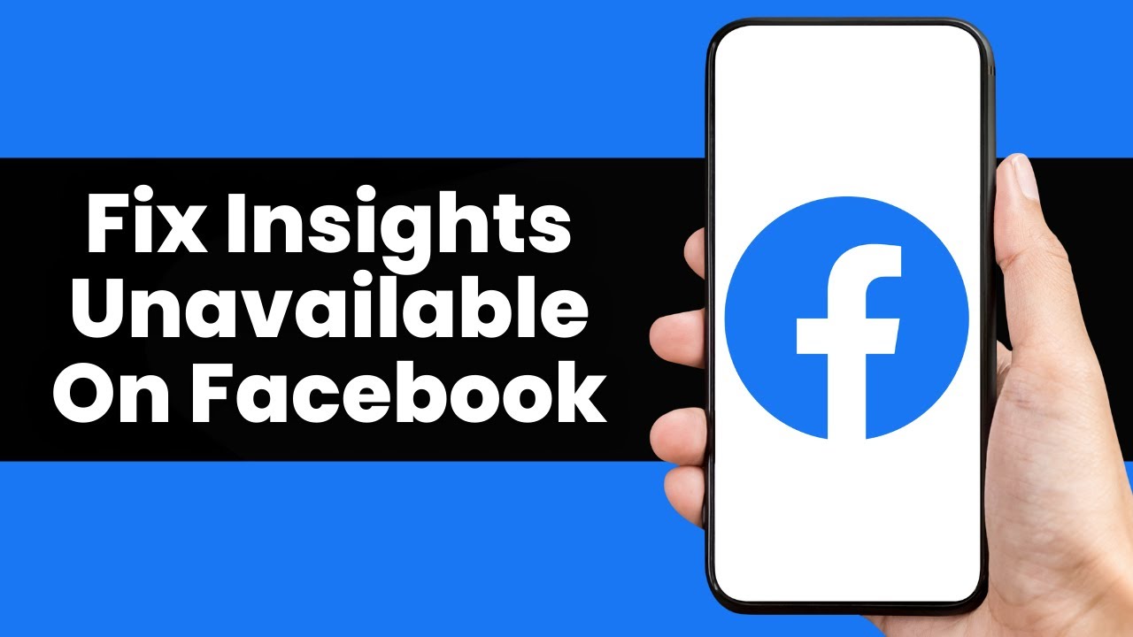 How To Fix Insights Unavailable On Facebook | Troubleshoot Missing Insights On Facebook Posts