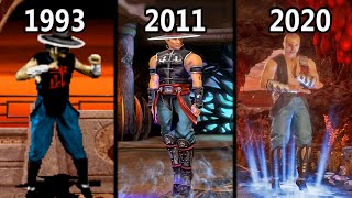 Evolution of Kung Lao's Wind Teleport (1993-2020)